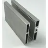 Barandilla de vidrio para escalera con ranura en U preincrustada en el suelo, barandilla de vidrio sin marco para balcón exterior simple con canal de aluminio montado en superficie