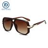 Defeng 28021 Novo Kajia Mesmo Estilo Óculos de Sol Masculino Europeu e Americano Óculos de Sol Feminino Armação Grande Moda Transfronteiriço