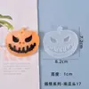 Letrero Colgante de Halloween Amapola Colgante Molde de Resina Esqueleto Calabaza Fantasma Araña Bruja Búho Molde de Silicona