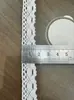 Laço de Presente de Renda de Algodão Corda para Embalagem Decoração de Roupa de Cama Pequena Renda Acessórios de Roupa Renda para Roupas Infantis
