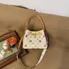 Bolsa Transversal Monica Chic de Luxo Vintage de Alta Qualidade para Mulheres 2026 Nova Versátil para Ombro do Dia a Dia Bolsa de Mão