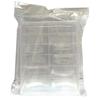 Pieza de Uña de Cristal Alargada No. D08 120 piezas malla curva borde rizado con mango sin soporte para papel para extensión rápida de pegamento