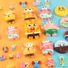 Colección de dibujos animados Haibao diy accesorios de resina pegamento crema funda para teléfono móvil zapatos con agujeros horquilla Accesorios Venta al por mayor