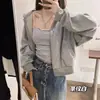 Alça de Ombro Listrada de Algodão Puro Costas Bonitas Sutiã Sem Marcas Peça de Roupa Versátil Top Tubinho Anti-Brilho Emagrecedor para Meninas