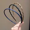 Súper Versátil ~ Diadema Coreana con Textura Mate, Color Caramelo, Diadema Ultra Fina con Dientes, Pasador Antideslizante, Accesorio Simple para el Cabello para Mujeres
