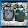 Botella de Agua Camuflaje Nuevo Estilo, Botella de Agua de Aluminio Conveniente para Campamento de Verano, Botella de Agua Grande de Capacidad 10 para Entrenamiento al Aire Libre, Botella de Agua Deportiva