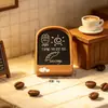 Placa de publicidade criativa suporte de simulação decoração de cena de micro paisagem item de exibição de restaurante de fast food acessório diy ímã de geladeira