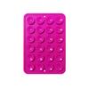 Ventosa de silicone de 24 grãos Preto Adesivo Simples Copo de Sucção Antiderrapante Case de Telefone Celular Portátil Titular Quadrado