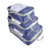 Bolsa de almacenamiento de compresión para viajes, conjunto de cuatro piezas, bolsa de ropa apta para explosiones de Amazon, bolsa de almacenamiento de ropa para equipaje, traje