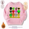 Juego Transfronterizo Caja de Ritmo Sprunki Ropa Periférica Suéter Infantil Nuevo Sudadera con Capucha de Cuello Redondo Top Casual 8