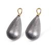 Colgante de plomo con anilla giratoria en forma de gota Luya, colgante de plomo con gancho de cuerda, colgante de plomo de largo alcance, colgante de plomo con anilla y gota de agua, accesorios para equipo de pesca, productos para equipo de pesca
