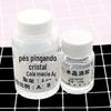 Cola de Cristal Ab, Cola Macia 200g, Resina Epóxi Resistente ao Amarelamento, Material para Artesanato, Bijuterias DIY