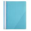 Qixin Carpeta A4 de 2 agujeros perforada de gran capacidad para encuadernación de hojas sueltas, carpeta de informes, carpeta de archivos LW320 Azul
