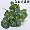 Simulación de plantas Una variedad de hojas de película con tacto manual pequeños manojos de flores decorativas hojas de plantas acuáticas de plástico simulación de materiales para paredes de plantas