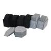 Posavasos de fieltro al por mayor transfronterizo, mantel individual aislante engrosado, absorbente, de color sólido, para vajilla, almohadilla aislante, posavasos de fieltro en caja