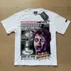 Comercio Exterior Transfronterizo Hellstar Hellstar Marca de Tendencia Europea y Americana Talla Grande Holgada Sudadera Camiseta Casual de Manga Corta para Hombre y Mujer