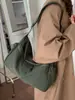 Bolso Grande de Gran Capacidad para Mujer Estilo Simple, Bolso Cruzado Versátil, Color Sólido, Ligero, Casual, Bolso de Hombro para Estudiante Universitaria, Viajes Diarios para Mujer