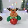 Nuevo Colgante de Árbol de Navidad Muñeco Campana Viejo Muñeco de Nieve Colgante de Campana Decoraciones Navideñas Campana de Muñeco