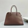 Bolso de Mano de Piel de Vaca de Primera Capa, Sensación de Gama Alta de Nicho, Bolso Tote Grande de Capacidad para el Trabajo, Bolso de Hombro Único Cruzado