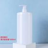 Botella de Plástico de 500ml Boca Ancha Botella para Gel de Ducha Sub-Botella para Loción para Lavado de Manos Botella para Champú de 1000ml Botella con Dispensador