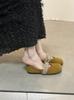 Zapatos Planos de Diseño Estilo Francés 2025 Nuevo Verano Estilo Hada Mocasines Retro Zapatos Mary Jane Suaves para Mujer