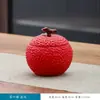 Simulación de Cocción de Té Latas de Té de Frutas Olla Individual Adornos para el Hogar Olla Sellada Decorativa Olla de Regalo para Dulces y Té