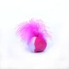 Juguete de peluche para mascotas gato pluma volante menta gatera incorporada juguete con campana ratón palo para gato outlet de fábrica