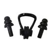 Kit Profissional de Protetores Auriculares à Prova d'Água para Natação e Clipe de Nariz com Corda para Prevenir Perda, Equipamento Especial de Mergulho para Adultos e Crianças, Adequado para Lavar o Cabelo e Tomar Banho
