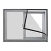 Mosquitera de Pantalla para Ventana con Cinta Mágica Autoadhesiva, Mosquitera de Ventana Fácil de Instalar, Pantalla Autoadhesiva para Ventana, Cortina de Malla de Diamante Simple para Autoinstalación