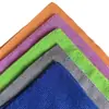 Toalha de Limpeza para Carro de Microfibra Espessa Dupla Face, Não Solta Fiapos, Pano de Cozinha Multifuncional para Lavagem e Enceramento de Carros