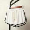 Pantalones cortos deportivos de verano de tres puntos para yoga, adelgazantes, holgados e informales, de talla grande para estudiantes, pantalones cortos para mujer, pantalones de pijama para niñas