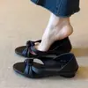 Nuevas Sandalias de Cuña Retro con Punta Abierta para Mujer 2026, Estilo Slip-On, Elegantes y Hermosas, Perfectas para Combinar con Vestidos, Sandalias Romanas Versátiles