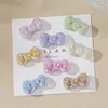 Lazo de gatito cuentas acrílicas galvanizadas cuentas sueltas para cadena de teléfono bolsa llavero venta al por mayor
