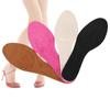 Venta al por mayor de fábrica plantilla transpirable absorbente de sudor zapatos de cuero para dama tacones altos puntiagudos absorción de impactos plantilla deportiva Negro Rojo Rosa