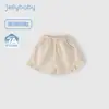 [Preço de Liquidação] Shorts de Algodão para Meninas Calças Casuais de Verão para Bebê com Babados Roupa de Verão Fina para Crianças
