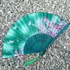 Abanico Plegable Estilo Chino Estilo Retro Portátil Dinastía Han Cheongsam Accesorios de Baile Venta al por Mayor Fotografía de Actuaciones Escenario Puesto Callejero