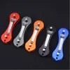 Accesorios de Llave Mejorados Clip Trasero de Sujeción de Llave de Aleación de Aluminio Organizador de Llaves Metálico Portátil para Exteriores