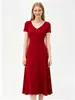 Yidi Exportado para Europa, América e Singapura, Vestido Colete Azul Marinho Sem Mangas, Corte Justo, Vestido Base de Comprimento Médio
