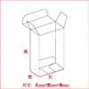 Caja de Embalaje Transparente de PVC Personalizada por el Fabricante, Imán para Refrigerador, Caja Transparente de Plástico para Mascotas, Caja Plegable de PP Translúcido, Logo Serigrafiado