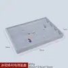 Bandeja de Exhibición de Joyas, Colgante, Anillo, Aretes, Pendientes, Pulsera, Brazalete, Collar, Bandeja de Visualización, Negro y Blanco