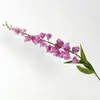 Campainhas de Vento de Lírio-do-Vale Artificial com Haste Longa Flores Sino Arranjos Florais Altos Decoração de Salão de Casamento Arranjo Estilo Monet Flores Artificiais