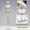 Tienda de Ropa Accesorios de Modelo Ropa de Mujer Maniquí de Medio Cuerpo para Escaparate Perchero Muñeca Falsa Maniquí de Vestido de Novia Soporte de Exhibición