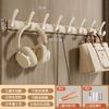 Gancho Adhesivo Fuerte para Baño Sin Perforaciones Pared de Baño Pared Pared Toalla Puerta Colgante Gancho para Ropa Gancho Adhesivo