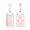 Set de Porta Tarjetas Abs Bastón de Arco Identificación Fácil Retráctil Estilo Ilustración Hebilla de Tirar Insignia Giratoria Porta Identificación Insignia