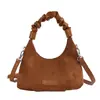 Bolso tipo dumpling muy elegante y sencillo, nueva versión coreana 2026, bolso de axila de moda para mujer, bolso de hombro moderno, bolso cruzado casual