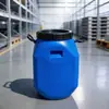 Cubo de Plástico Cuadrado Grueso Personalizado de 25L con Boca Ancha y Tapa de Rosca Cubo Químico de 25kg Cubo Cuadrado de Tapa Abierta de 25kg