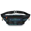 Bolso de Pecho para Hombre al Aire Libre Callejero Casual Moderno Bolso de Hombro para Teléfono Móvil Moda Letra Bolso Cruzado para Ciclismo Bolso de Cintura Deportivo
