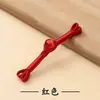 Botones planos hechos a mano con forma de cola de golondrina, estilo chino tradicional Hanfu, ropa de las dinastías Ming y Song, botones decorativos retro
