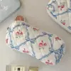 Venda Direta da Fábrica Nova Bolsa de Armazenamento Bolsa de Lápis Resistente a Manchas Estilo Ins Feminino Grande Capacidade Nicho Não Colidente Papelaria Bolsa de Cosméticos