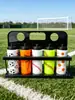 Estante de Almacenamiento Plegable para Botellas de Agua Deportivas de Diez Rejillas Estante Plegable para Bebidas de Gimnasio Estante Plegable para Vasos de Agua de Equipo de Ciclismo Portátil